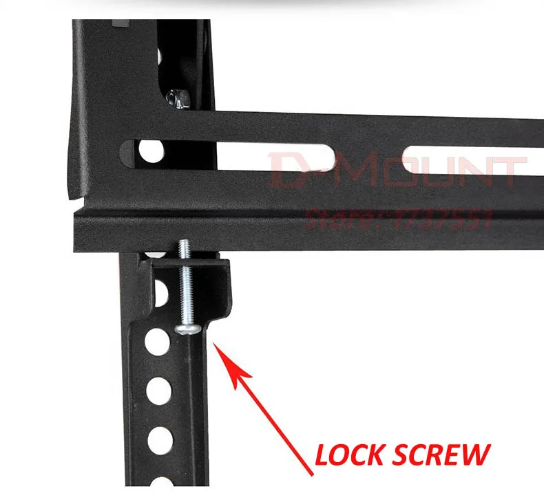 DLC-904MH Stahl 600 x 400 46 Zoll 65 Zoll 15 neigbar nach oben und unten drehbare TV-Wandhalterung LCD-Deckenhalterung Wand-Decken-LED-Ständer Plasma-TV-Halterung