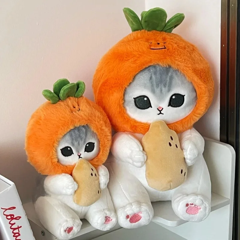 

Друзья Путешествие Натуральная Mofusand Good Persimmon Peanut Series Кукла-кошка Маленькая подвеска Акула Кошка Плюшевая кулон Кукла Детские подарки Игрушки