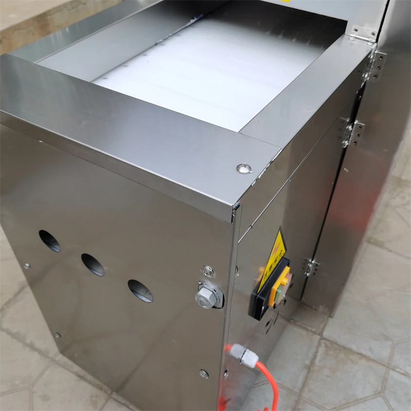 Industrial Bone Beef Dicing Machine Pork Skin Cutter Poultry Meat Cube   Cutting Machine