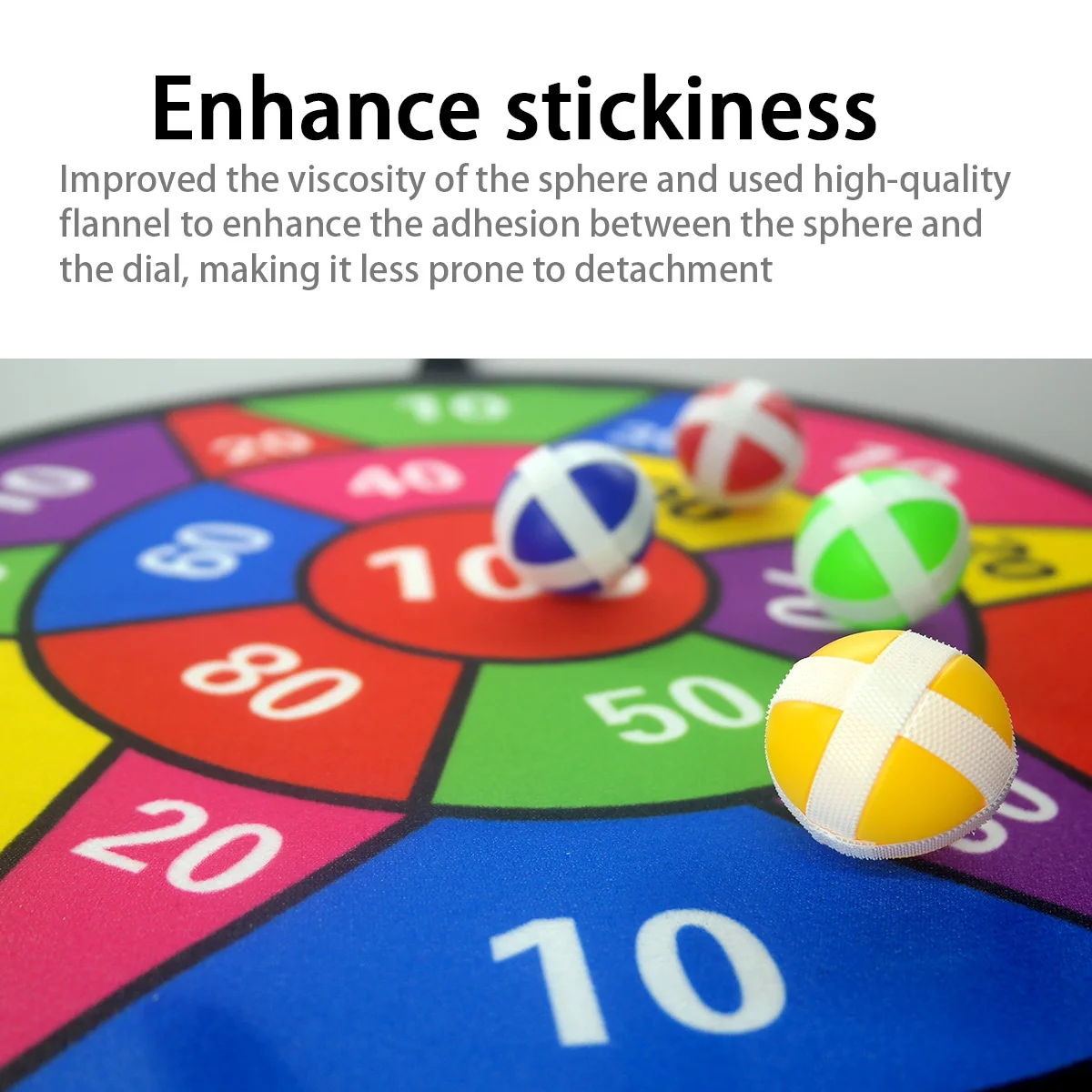 12 Sticky Ball Dart Plate Set-พับได้,สะดวกในการพกพา,กีฬาในร่ม/กลางแจ้งสนุกเกมปาร์ตี้ของเล่น,ผู้ปกครองเด็กเกมของเล่น
