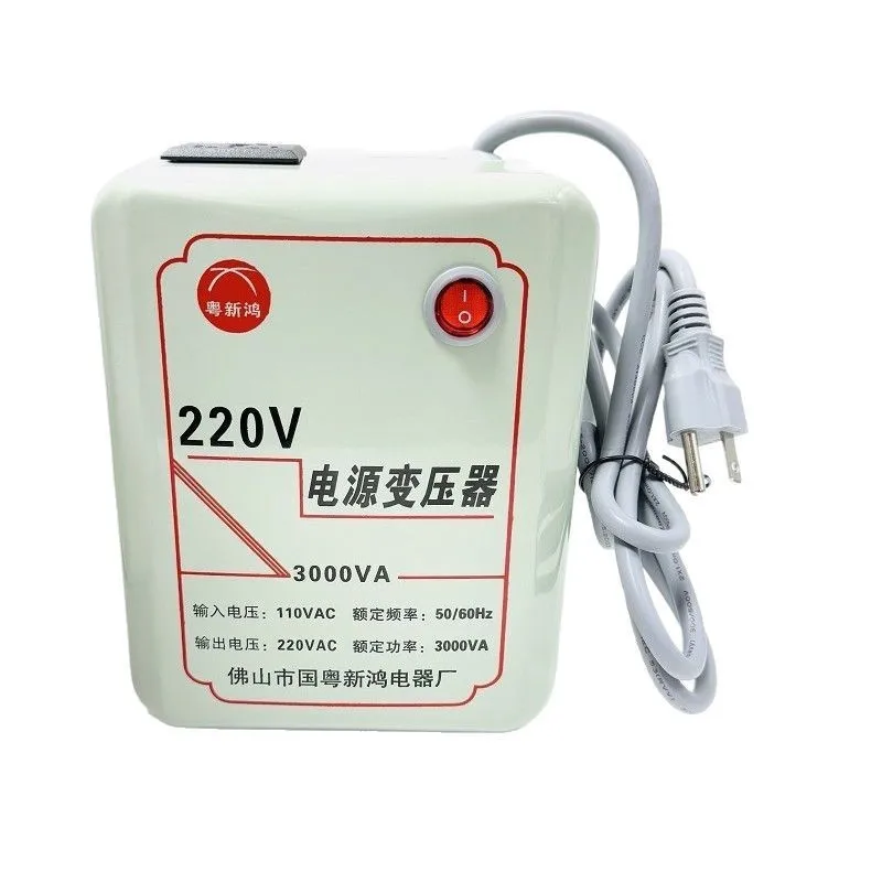 Transformer 110V To 220V 3000W Voltage Converter, Available in The United States and Japan for Home Travel