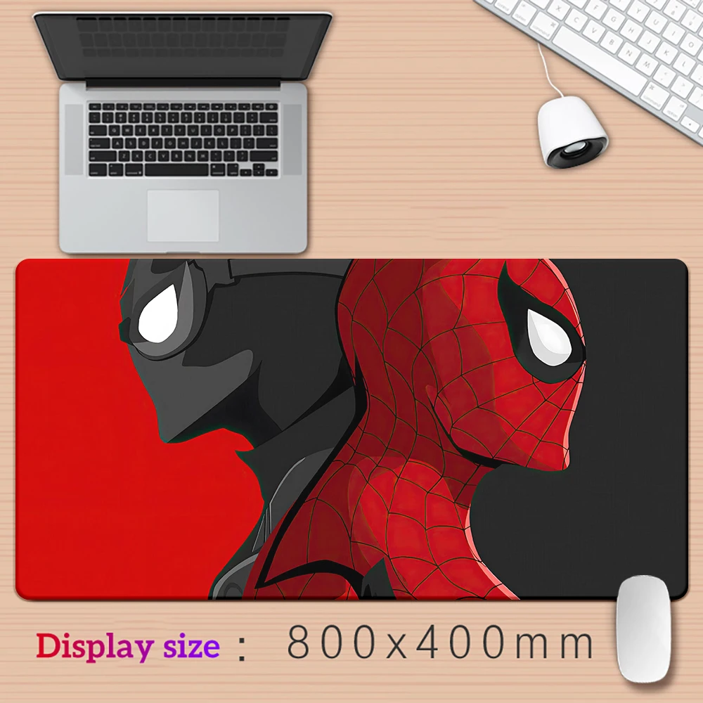 Spider man the hottest movie cartoon Mouse Pad Keyboard Gaming Accessories Mouse Mats Game Office Computer PCGamer  Desk Mat