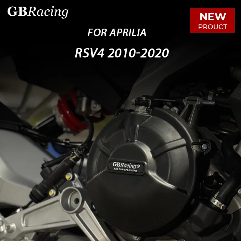 

GBRacing For APRILIA RSV4 Engine Cover Set 2010 - 2023 Alternator Cover Clutch Cover For RSV4 RR 2015-2021 TUONO V4R 2011-2020