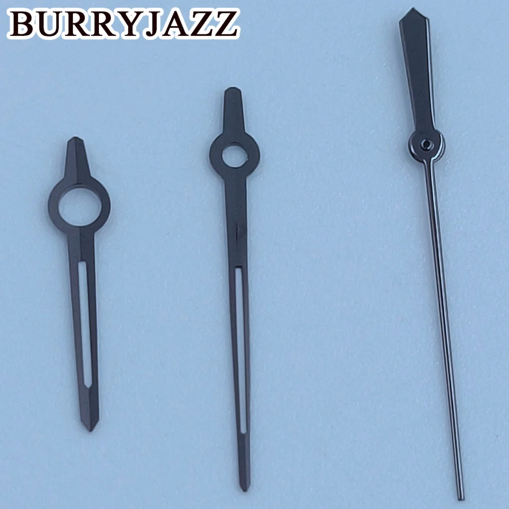 BURRYJAZZ NH35 NH36 NH38 7S26 7S36 4R35 4R36 Watch Hands Silver Gun Gold Rose Gold Hands Green Luminous