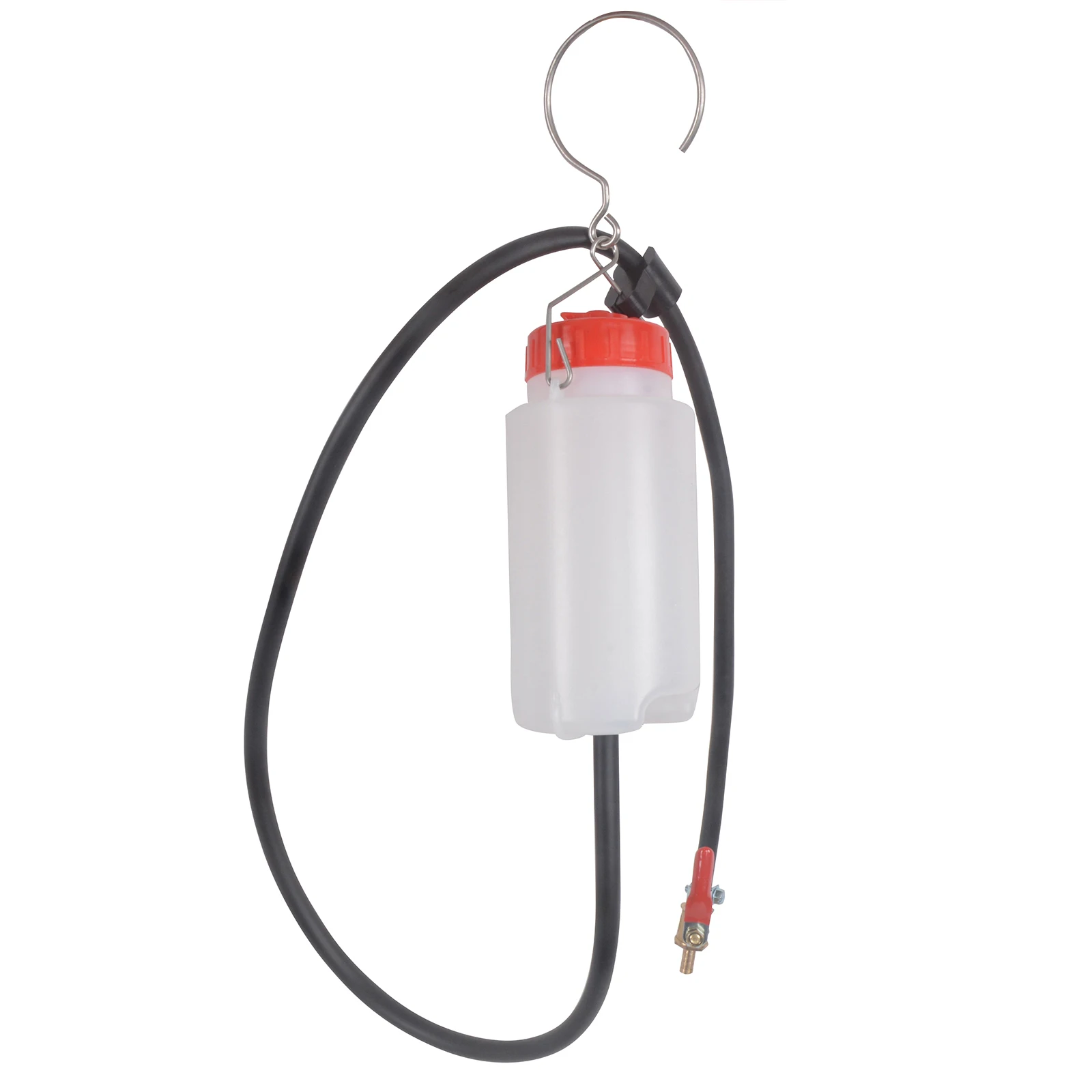 300ML Motorcycle Auxiliary Fuel Tank with Cut-Off Valve & Vent  Universal Gas Tank for Carburetor Tuning Small Engine Repair
