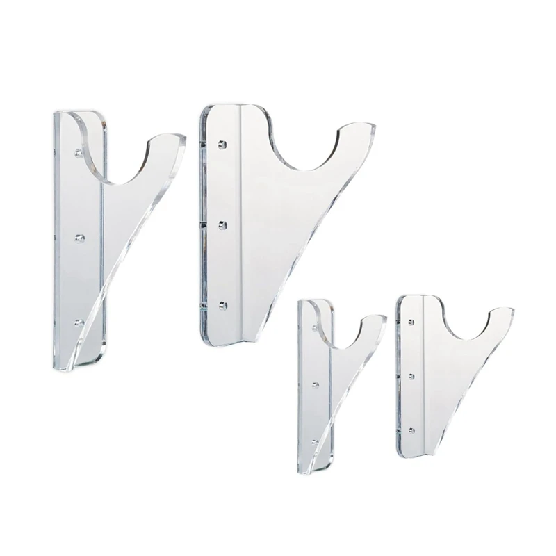 Подставка для светового меча Настенный дисплей Акриловый меч Настенное крепление Держатель дисплея Прозрачный настенный держатель для меча