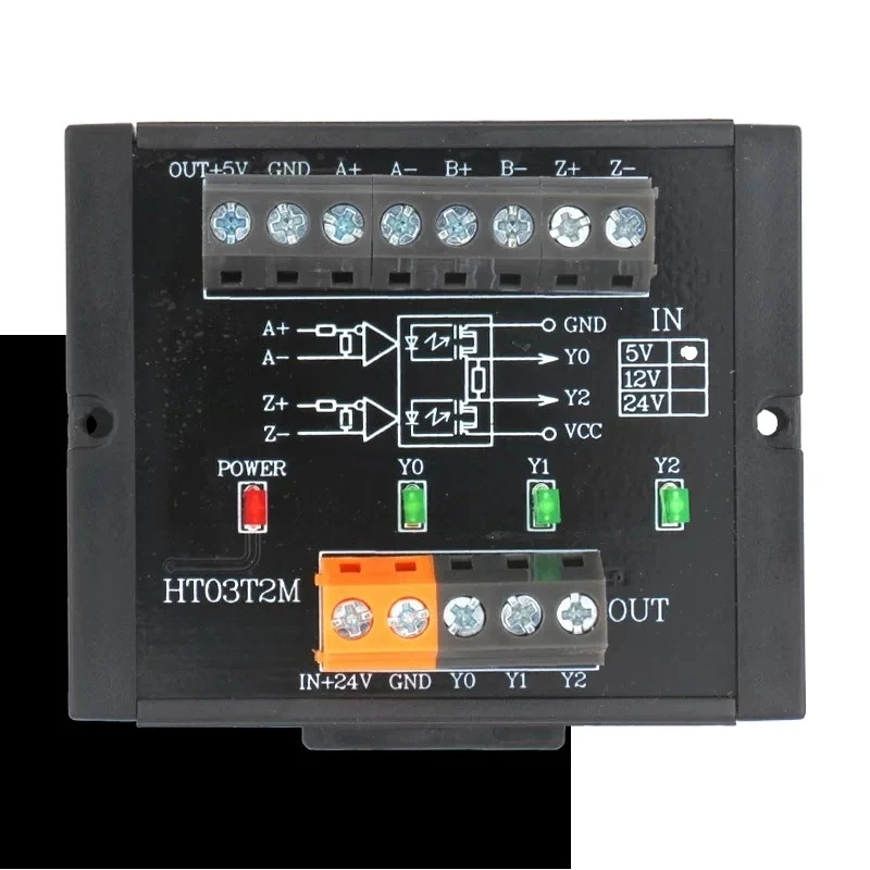For Differential Rotary Collector, Single Ended, High Speed Signal Conversion Module Servo Closed Loop Count 3 4 Channel HT04T2M