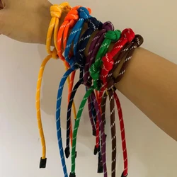 Colored rope strings bracelets for women luxury designer bracelets for teenage girls dopamine summer jewelry new in