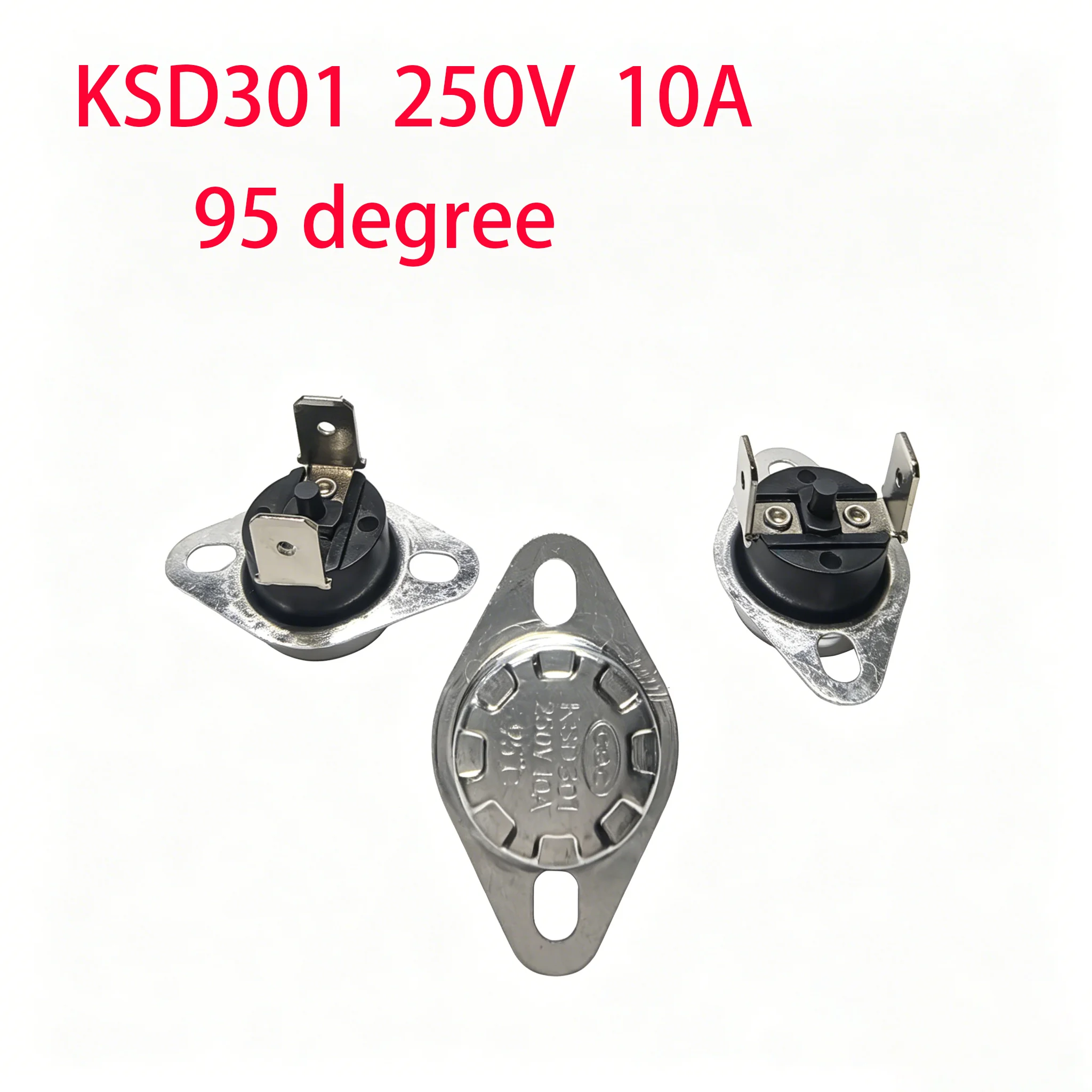 Termostato KSD301 10A 250V 85/95°C Aqua - usage example