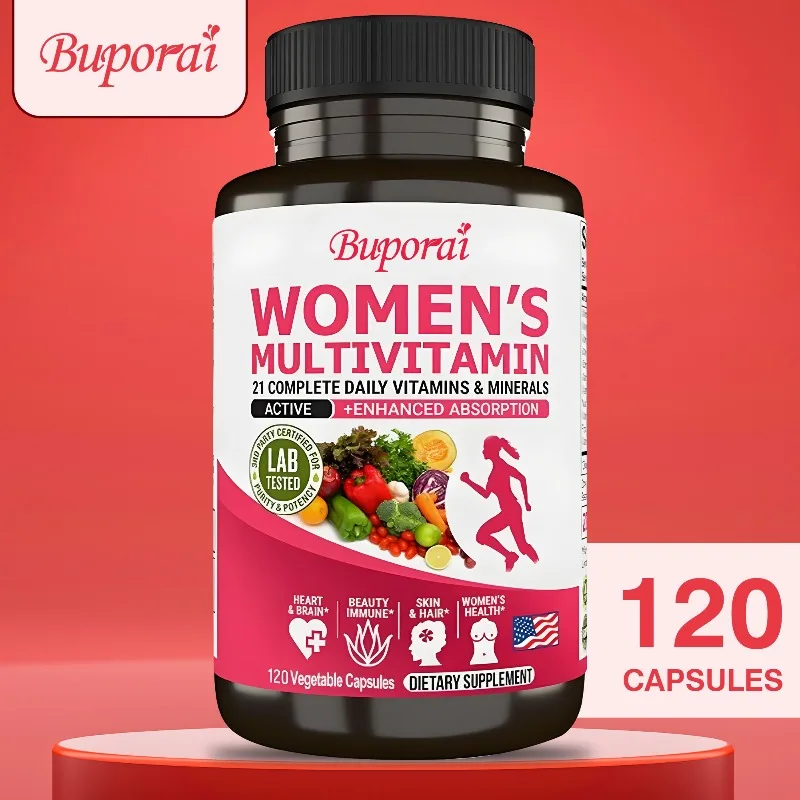 Women's Multivitamin Supplement - Balances Emotions, Provide Nutrients, Promote Ovarian and Overall Health, Maintain Vitality