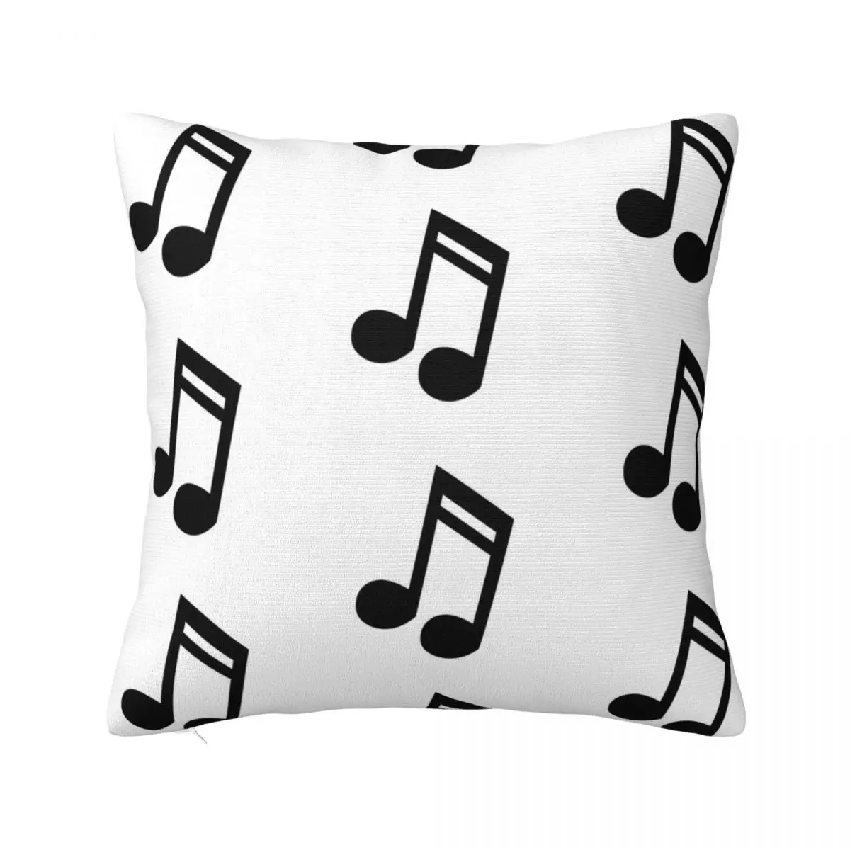 Pillow Cover Music Notes Graphic Cushion Cover Musical Note Novelty Pillow Case For Living Room Chair Pillowcases