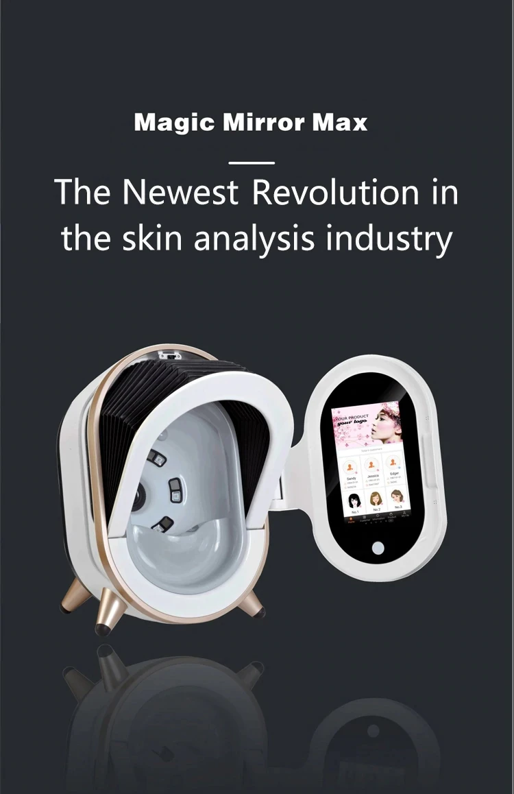 Heißer Verkauf 3d Zaubers piegel Haut analyze Gesichts maschine intelligente m9 hd Kamera digitale Haut analysator Scanner Salon Ausrüstung