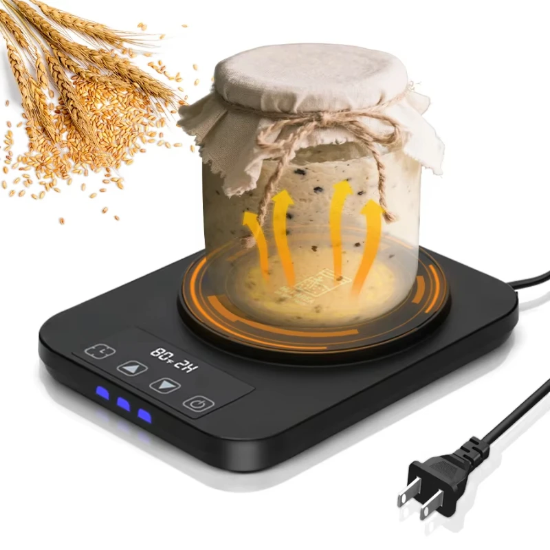 

70 F-100 ° F Digital Temperature Controller Bread Dough Heater Portable Fermentation Tools Home Baking Sourdough Starter