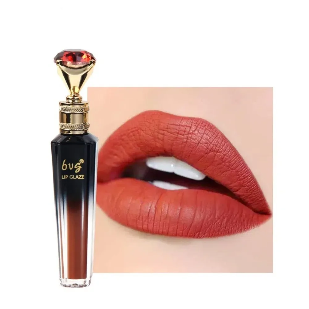 Brillant à lèvres imperméable et Durable, tasse antiadhésive longue durée, velours mat, 6 couleurs, ne se décolore pas, pour femmes