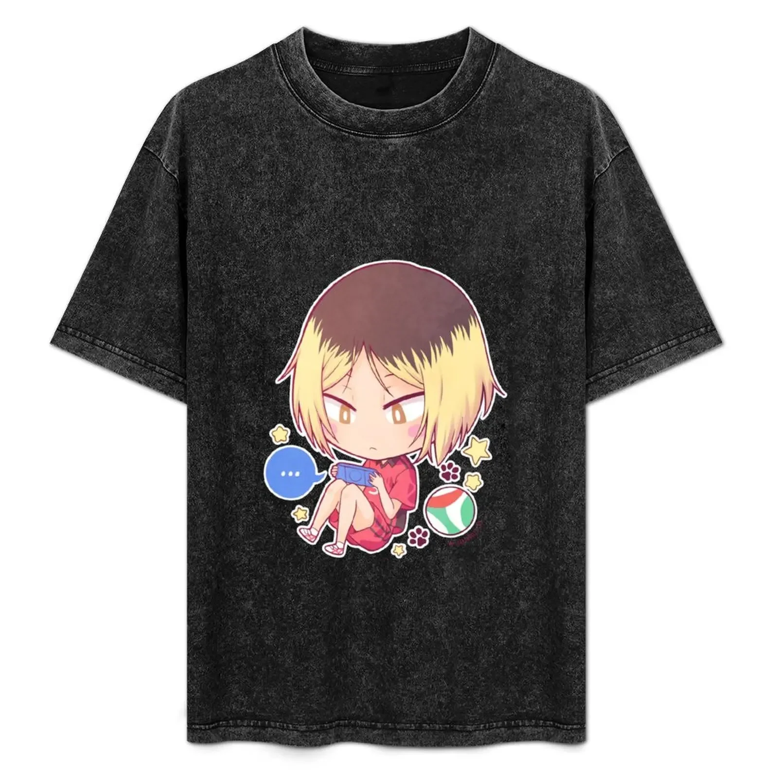 

Kenma Kozume T-Shirt Breathable Mesh Panel T-Shirt