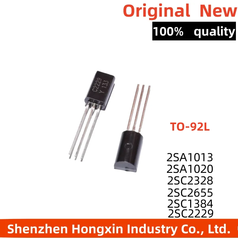 20pcs new TO-92L 2SA1013 2SA1020 2SC2328 2SC2655 2SC1384 2SC2229 low-power transistor NPN transistor