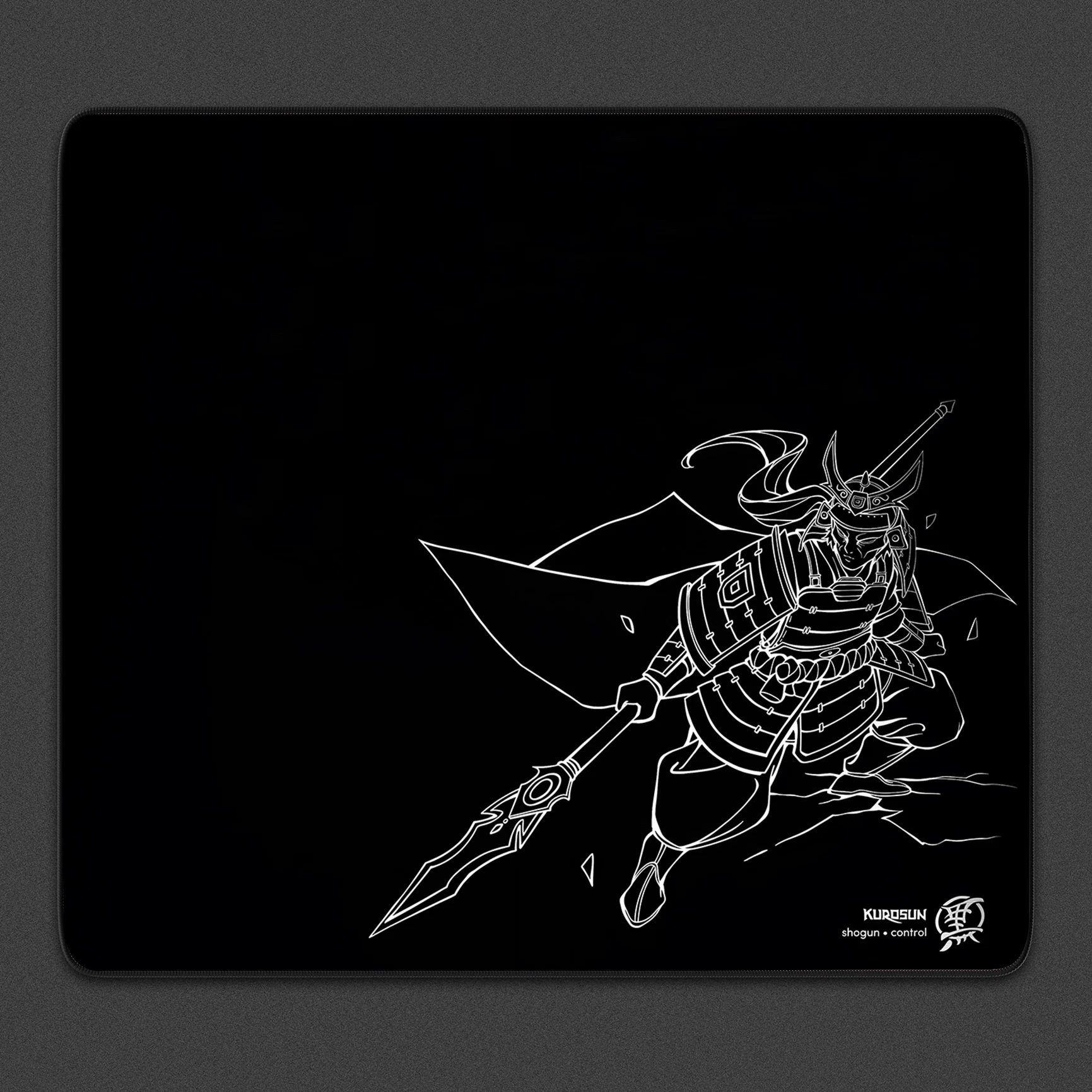 Kurosun Shogun Premium Gaming Mouse Pad 45*40cm Ultrafine Surface Mouse Mat Gamer Professional E-Sports Mousepad Rubber Desk Mat