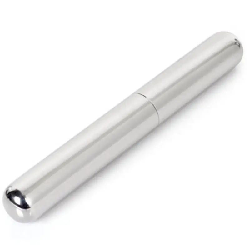 17cm Stainless Steel Cigar Tube Case Cigarettes Holder Container Portable Cigar Storage Tube