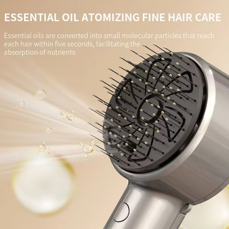 فرشاة تدليك فروة الرأس الكهربا - مراجعة Hair Care Essential Oil Atomizing وسعره