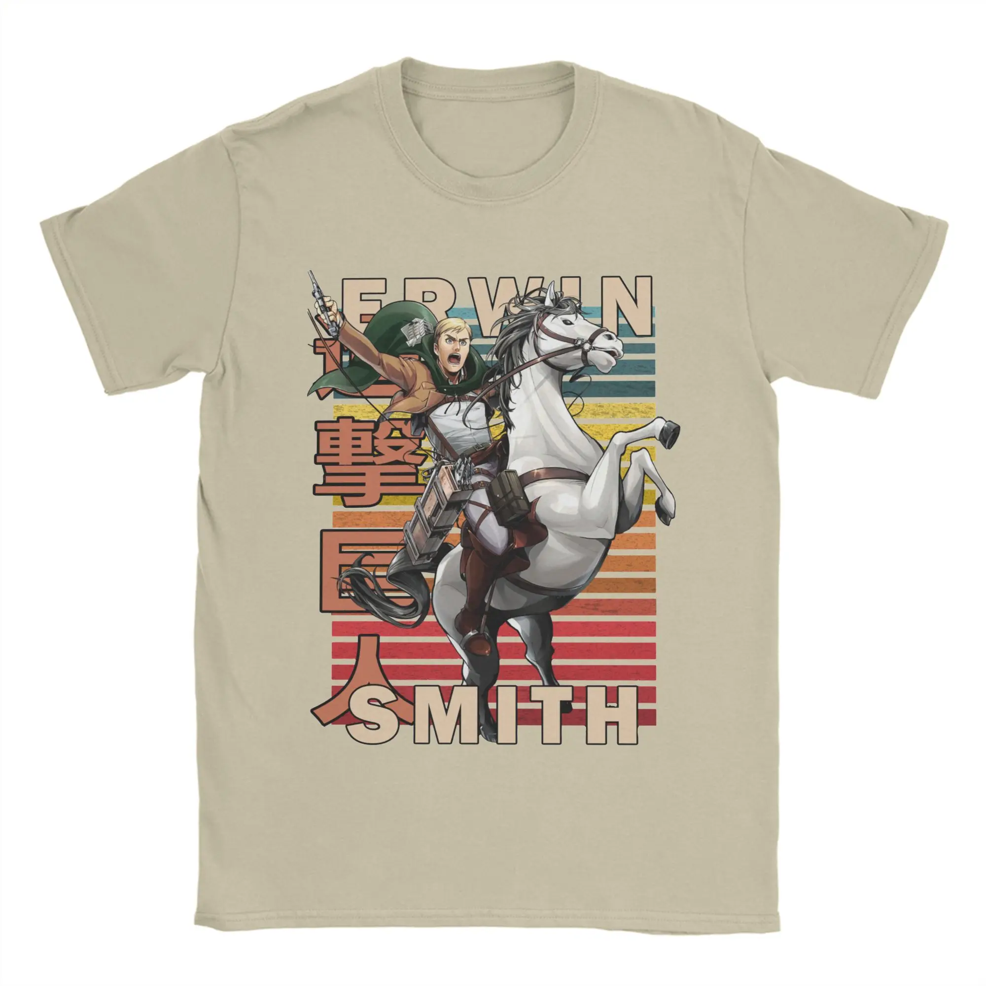 erwin-smith-ataque-em-tita-shingeki-no-kyojin-camisetas-masculinas-aot-anime-puro-algodao-camisetas-gola-redonda-manga-curta-camisetas-topos