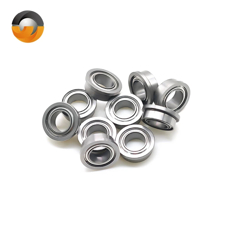 10PCS FR156ZZ 4.762x7.938x3.175 mm Flange Bearing ABEC-7 Inch Flanged FR156 Z ZZ DDRIF-5632ZZ Ball Bearings