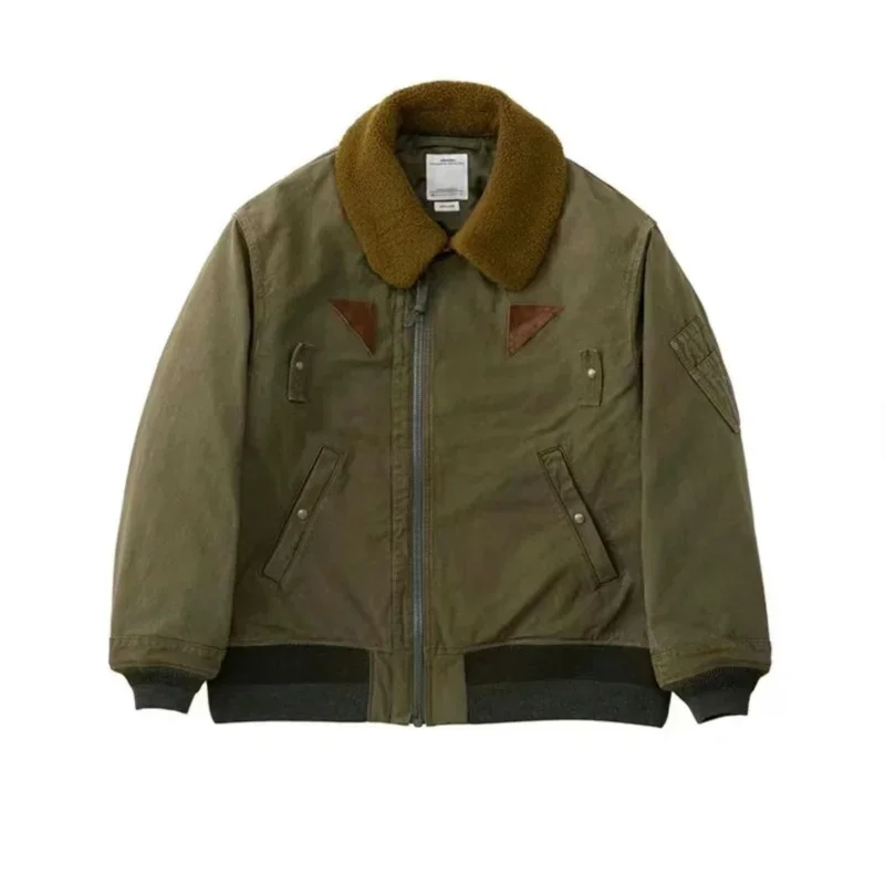 VISVIM FIL 22AW MONROE Nakamura heavy washed distressed Monroe jacket Japanese fashion winter cotton jacket