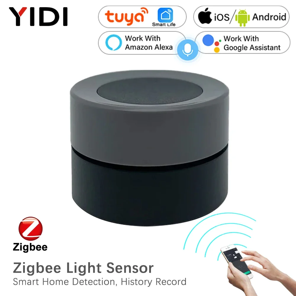 Tuya ZigBee Smart Knob Switch Wireless Scene Switch Light Button Controller Battery Powered Automation Scenario Smart Life App