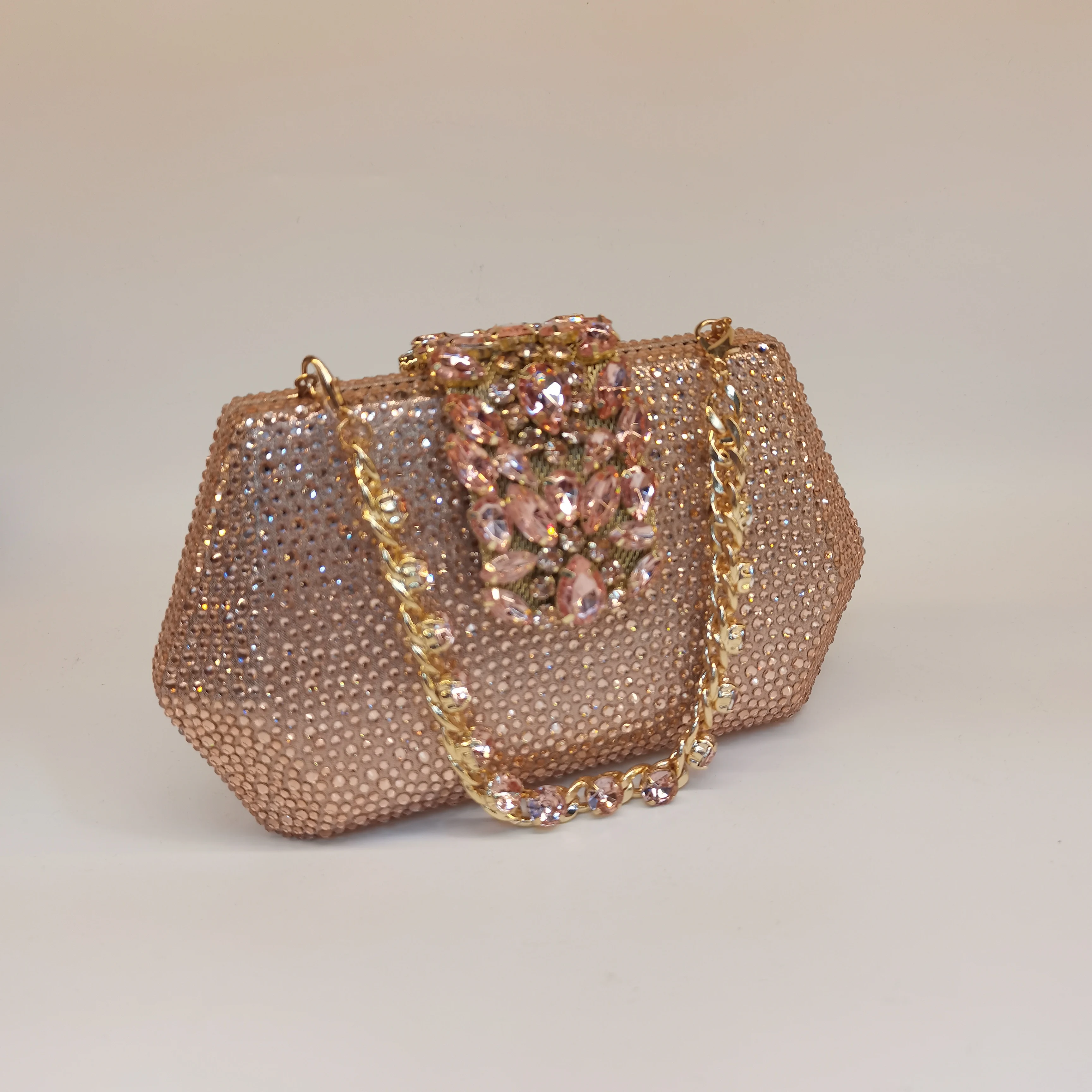 

Shiny Women Rhinestone Evening Bags Decorated Clutch Shaped Dinner Bags For Party Girl Bling Women Party Fashion Purses