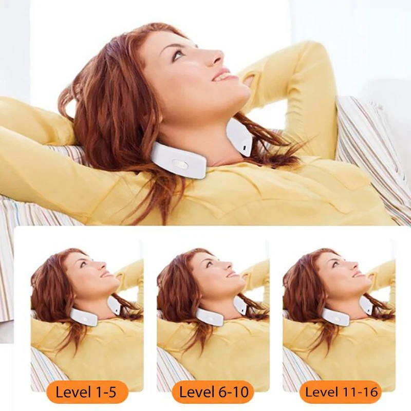 Cervical Massager Protable Mini Neck Shoulder Massager Deep Massage Neck Warm Pressing Neck Pressing Care 2024