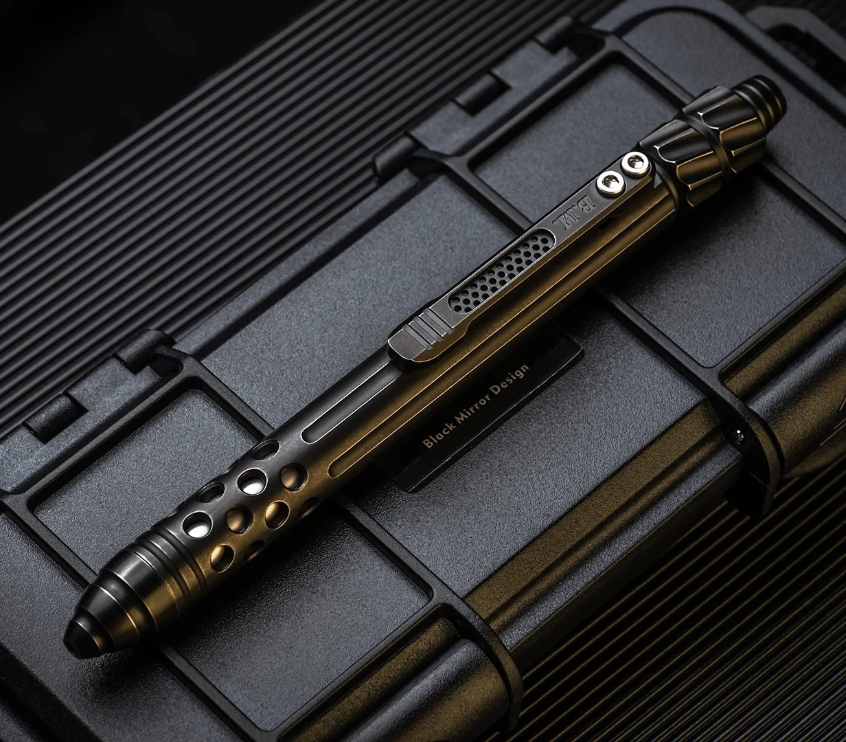 

Mechanic Titanium Alloy Tactical Pen Legal Self-defense Pen Signature Pen Automatic Pencil Boy EDC Equipment