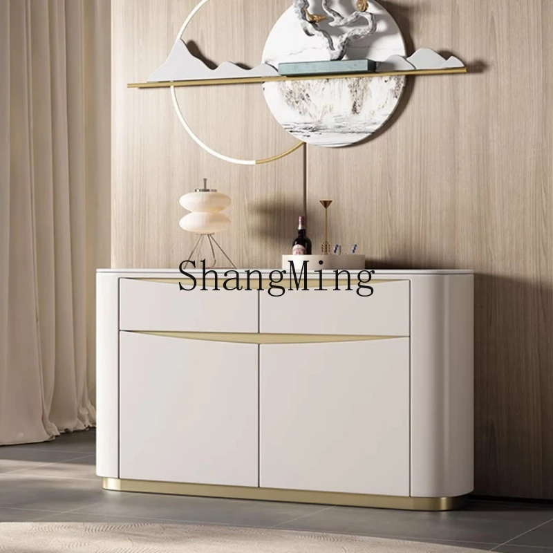 

FG light luxury dining side modern simple entry porch cabinet dining room storage living room bedroom sofa partition cabinet