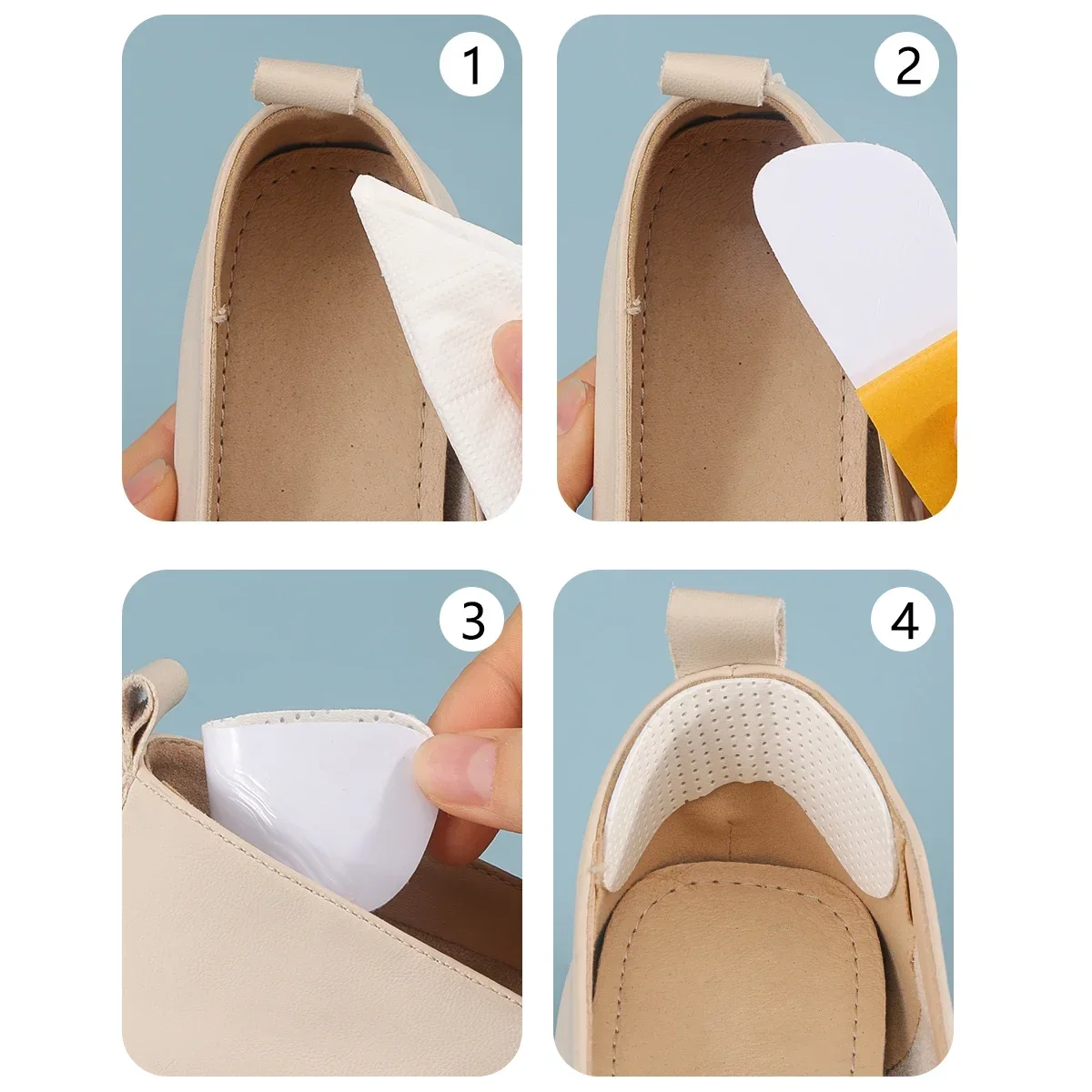 Anti Rubbing Heel Stickers for High  Grips Protector Blister Resistant Foot Cushions Pain Relief Comfortable Fit Invisible