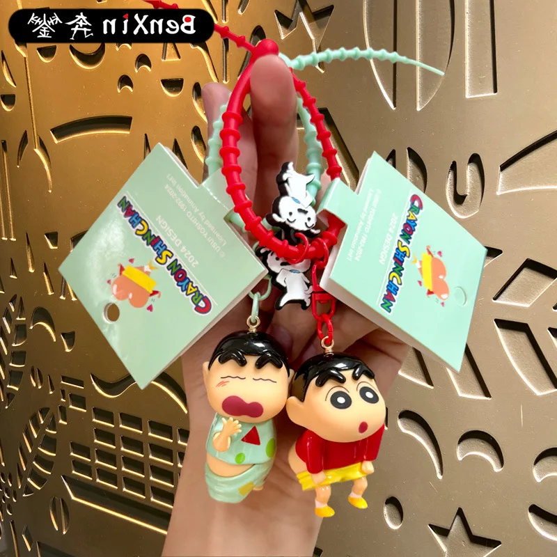 

Брелок-фигурка из мультфильма Minso, маленькая подвеска для школьной сумки, подвесное украшение для ключей для пары