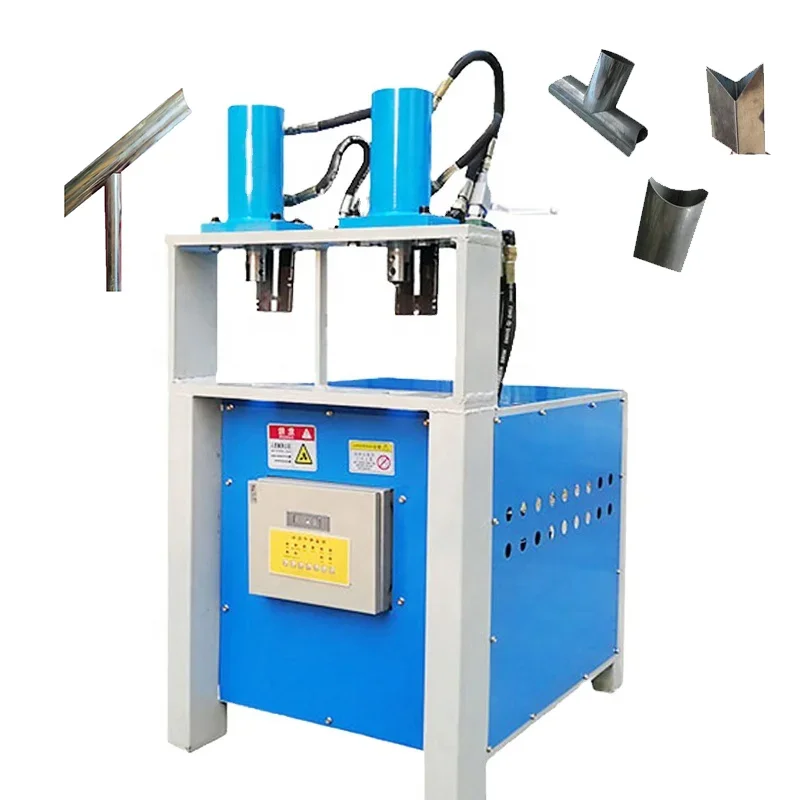 

China factory hydraulic cnc pipe punching machine round pipe punching machine