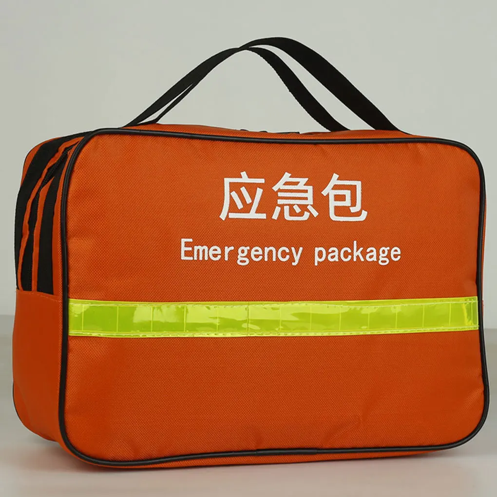 Emergency Organizer Bag For Travel Storage OxfordCloth Tear Emergency Situations Storage Reflective Easy To First Bag