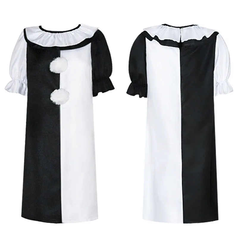 أزياء الهالوين للمهرج والروح التأثيرية لفيلم الرعب أداء المسرح ملابس نسائية تقليدية للمسرح العرقي...