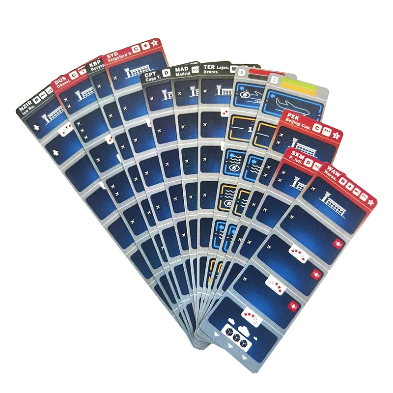 لعبة SKY TEAM and EXPANSION Board Turbulence 20 سيناريوهًا جديدًا مع قواعد ووحدات إضافية للعب الألعاب المحسن