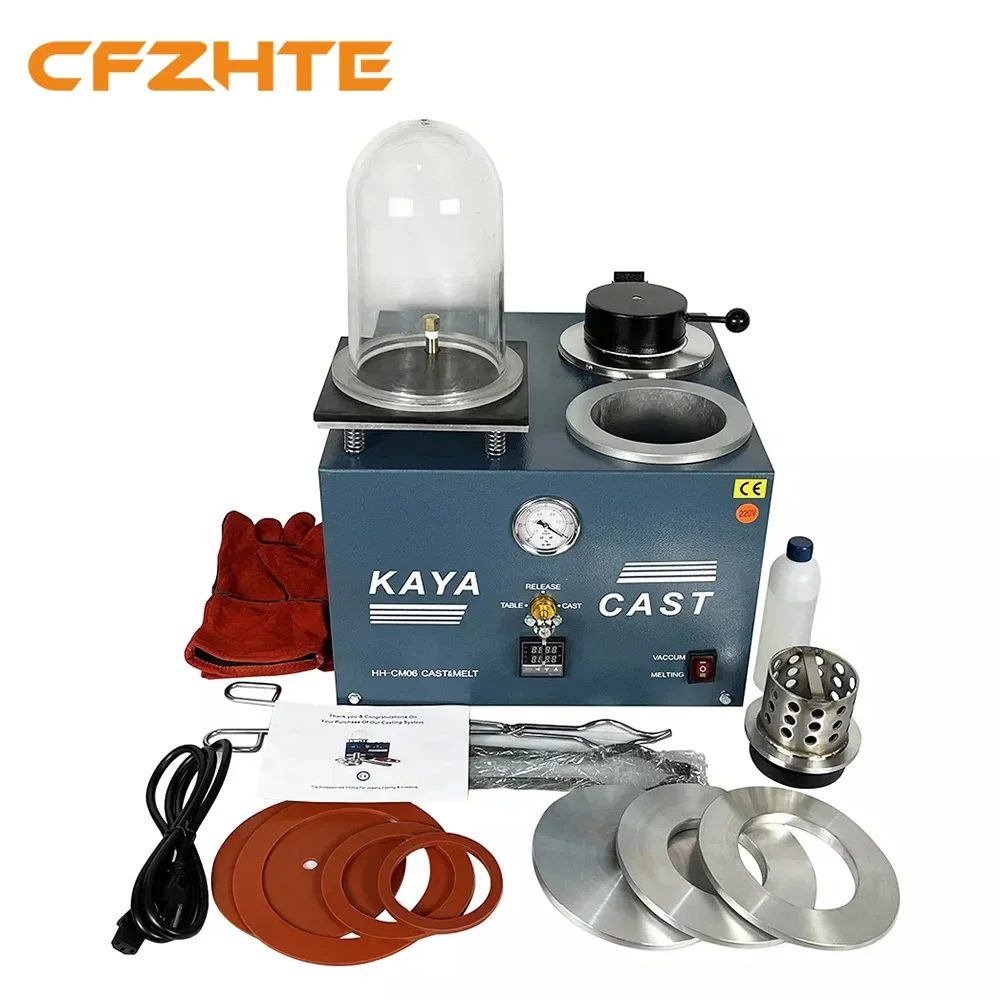 

Jewelry Vacuum Casting Machine Vacuum Investing&Casting Machine Jewelry Lost Wax Cast Combination