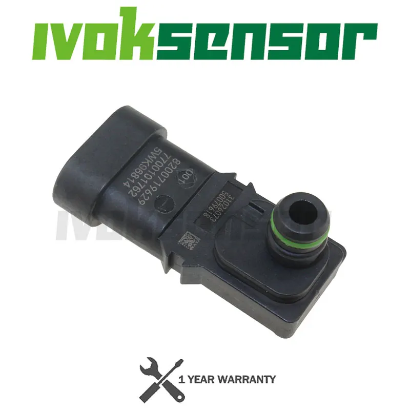 8200719629 8200121800 8200105165 7700101762   Sensore MAP per Renault Clio Espace Kangoo Megane Scenic Laguna Logan Thalia 1.2