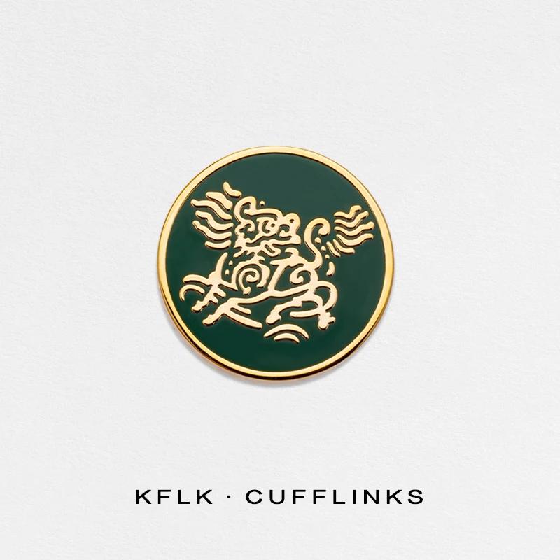 

KFLK Fashion Chinese Kylin Brooch Pins Exquisite Brand Brooches For Mens Costumes Badge Brooch Jewelry Wholesale New Arrival