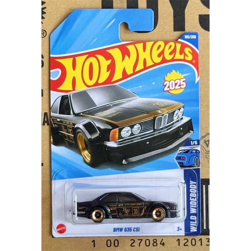 Genuino 1/64 Hot Wheels modelo de transporte Bmw 635 Csi Wild Widebody vehículo de aleación coleccionable juguetes para niños carrito de mano 185/250