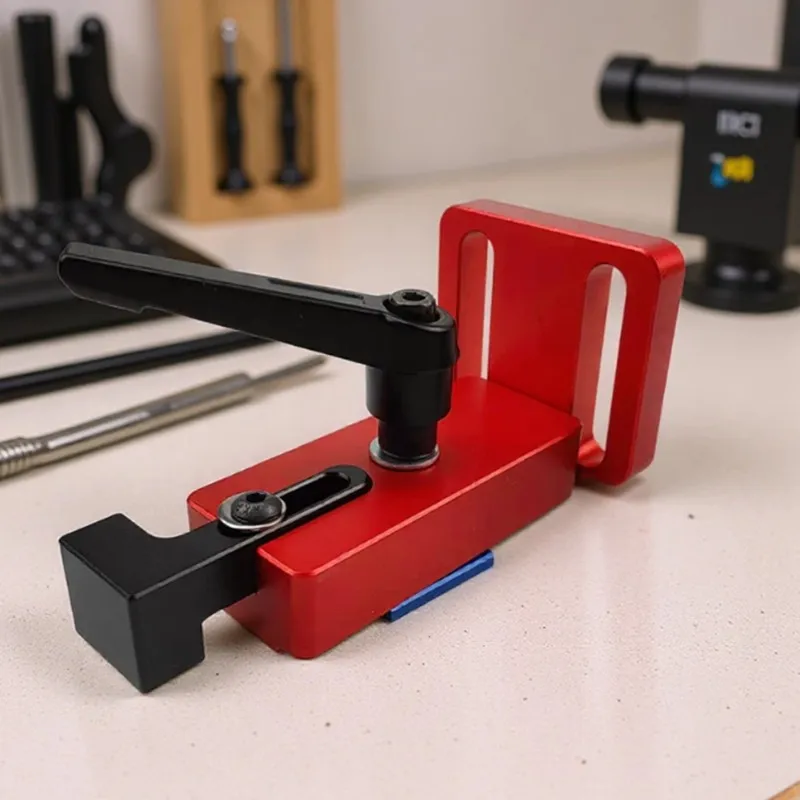 A74E-Precision Positioning& Fixtures Tool Alloy Steel Woodworking Track Stop For 30-Type Slot