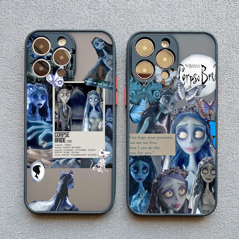 The Zombie Bride Phone Case For Apple iPhone 16 15 11 14 Pro Max 12 13 Mini Pro Max 7 8 Plus SE20 X XS XR Shockproof Black Cover