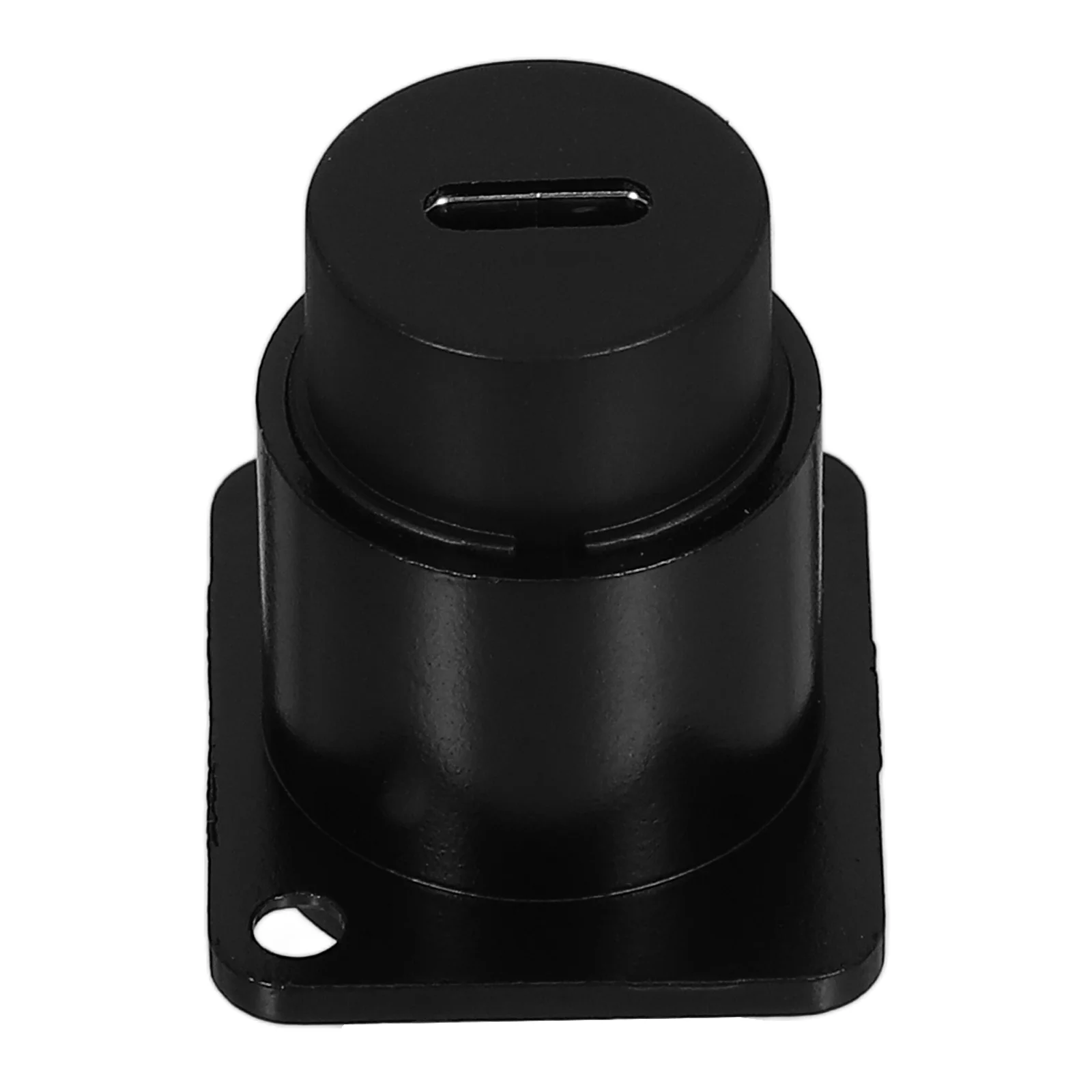 

Fixed Pass-through Module Waterproof Cable Ethernet Panel Mount Butt Joint Bulkhead Connector Black