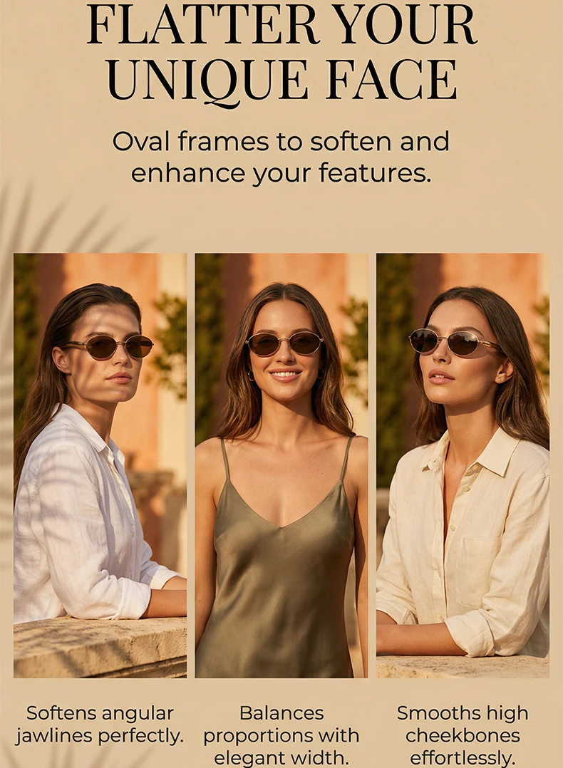 Sexy kleine ovale Punk-Sonnenbrille für Damen, 2026, luxuriös, Vintage, Steampunk, Metallrahmen, Sonnenbrille für Damen, trendige Reise-Sonnenbrille – Detail 9