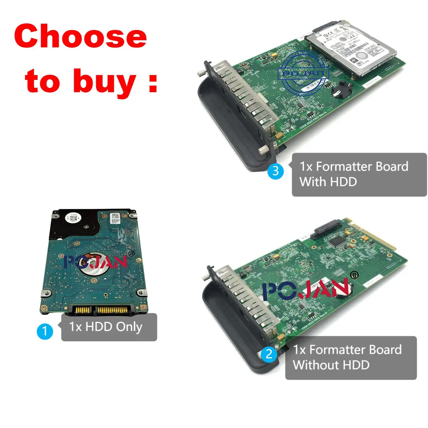

Плата форматирования POJAN CN727-67042 или HDD CR650-67001 или форматирующее устройство с HDD, совместимое с Designjet T790, T1300/T795/T2300