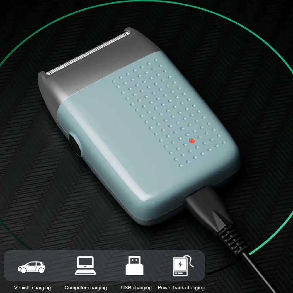 

Ультрачистая электрическая бритва с защитой от порезов, перезаряжаемая, водонепроницаемая, профессиональная, для мужчин, триммер для бороды