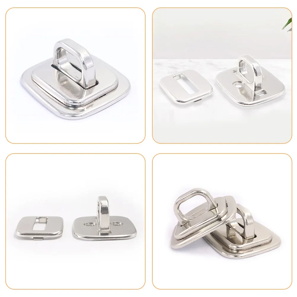 

4pcs Laptop Security Anchor Base Anti-Theft Cable Lock Fixed Plate For Laptops Tablets Phones Hardware Protection