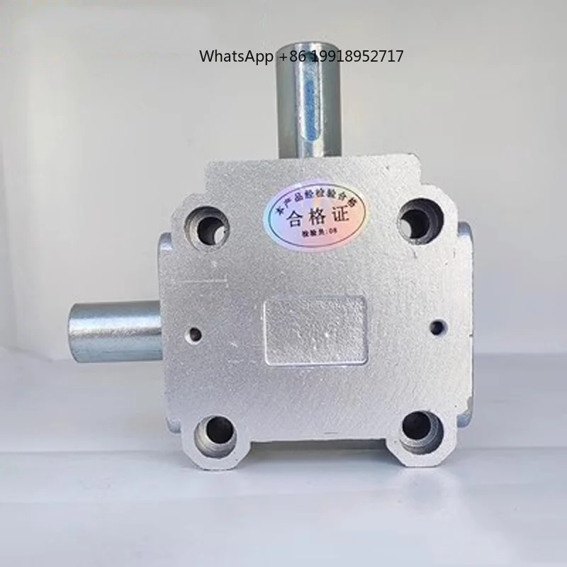 90 degree commutator gear stainless steel right angle steering box cast steel gearbox 40N.M large load 2.5 module 16 teeth