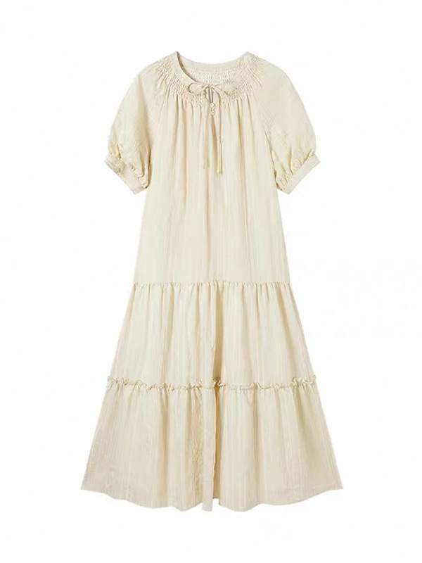 Hebe Sle Bla Bubble Sve Dr Vrouwen Zomer Ele Losse Afslanken Rechte Buis Lange Rok A-lijn ort Sve ronde Ne